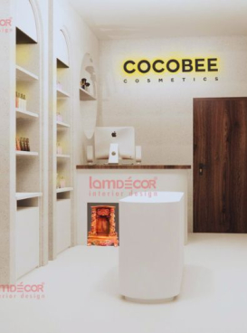 Dự án thiết kế thi công nội thất shop COCOBEE